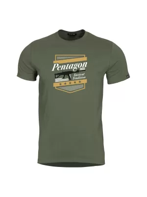 T-Shirt PENTAGON AGERON A.C.R. K09012 OLIVGRÜN