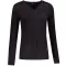 Damen-T-Shirt KIXMI VIOLETTE SCHWARZ