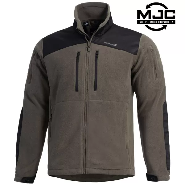  Herren-Sweatshirt PENTAGON NESTOR TACTICAL FLEECE K08060 BRAUNGRAU 