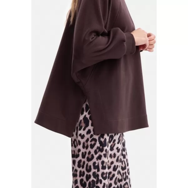  Damen-Sweatshirt BEWEAR B306 DUNKLE SCHOKOLADE 