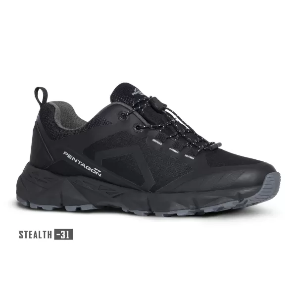  Stiefel PENTAGON KION WP TREKKING SHOES K15051 STEALTH-SCHWARZ 