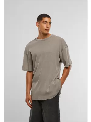 Herren-T-Shirt URBAN CLASSICS TB7346 STAHLGRAU