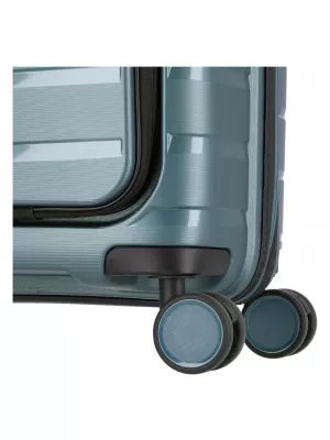 Koffer TRAVELITE AIR BASE 4W S FRONT POCKET EISBLAU