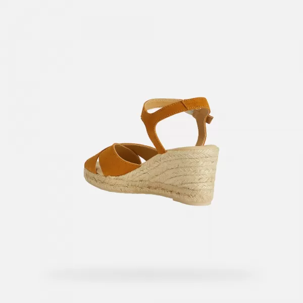  Damensandalen GEOX GELSA LOW BERNSTEIN 