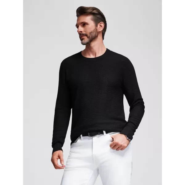  Herrenpullover OMBRE OM-SWSW-0181 SCHWARZ 