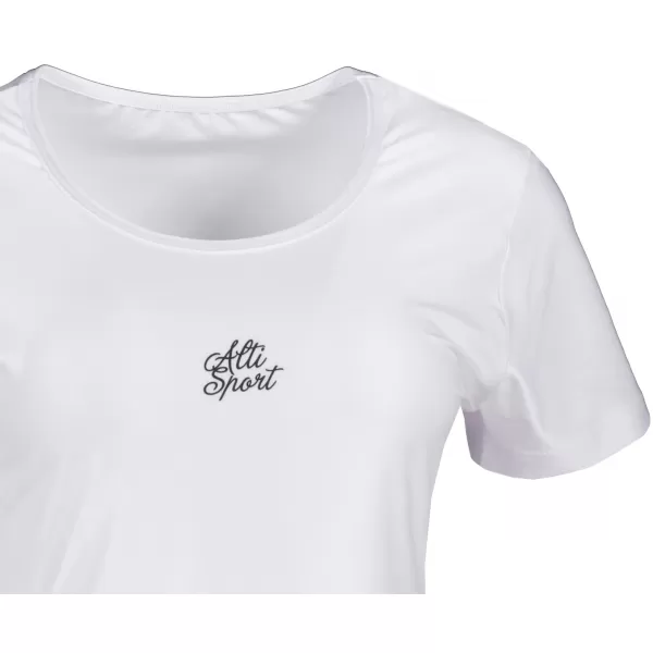  Erweitertes Premium-T-Shirt für Damen ALTISPORT VOJ/ALW090SAT02 WEIß 