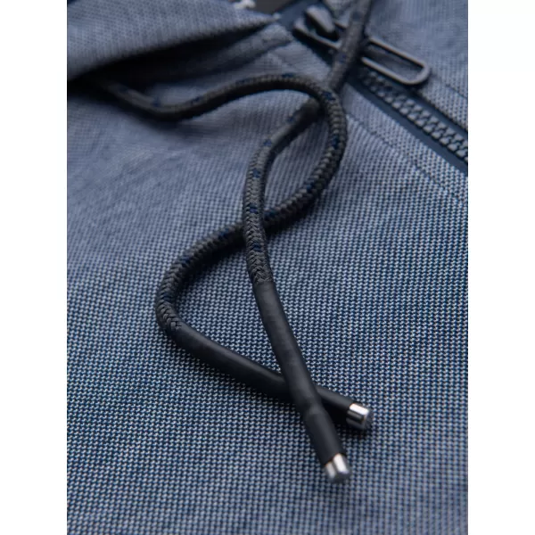  Herren -Sweatshirt OMBRE BLACK OM-SSZP-0210 MARINEBLAU 
