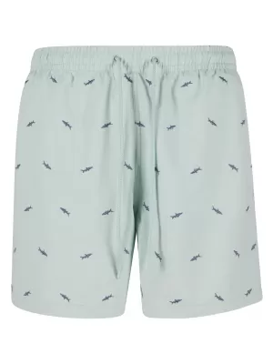 Badeshorts URBAN CLASSICS TB2680 FROT MARTE/VINTAGE BLUE