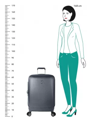Koffer HEYS PORTAL SMART M SCHIEFERBLAU