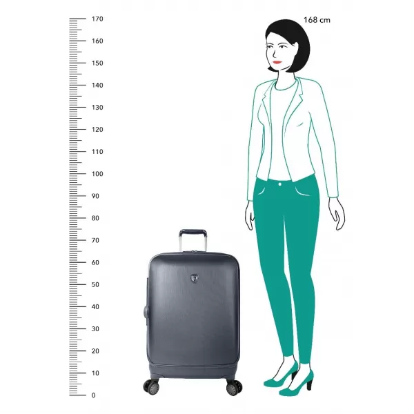  Koffer HEYS PORTAL SMART M SCHIEFERBLAU 