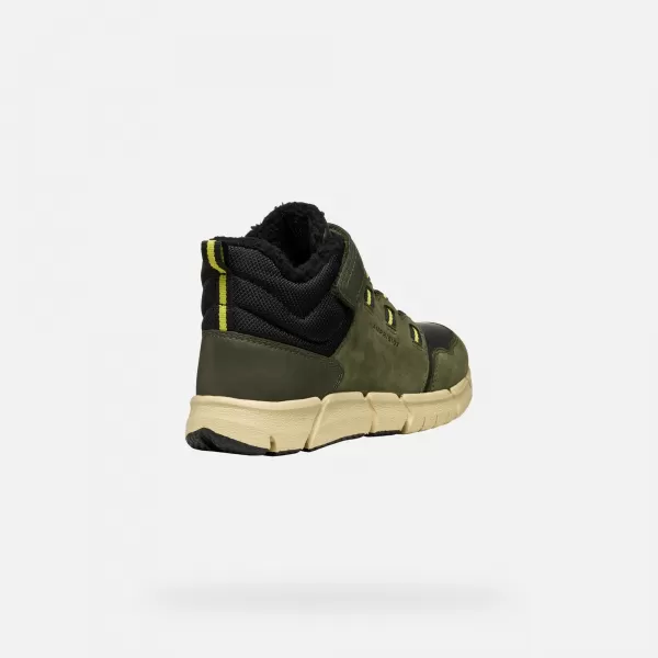  Stiefeletten für Jungen GEOX FLEXYPER B ABX J949XA032MEC0498 KHAKI 