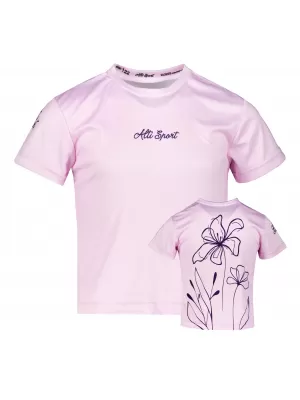 Funktionaler t -Shirt -Prämie von Kindern ALTISPORT VOJ/ALK075TR01 BABY PINK