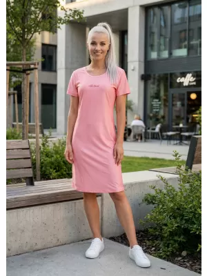Damen erweitert T -Shirt Premium ALTISPORT VOJ/ALW075SAT02 PFIRSICH