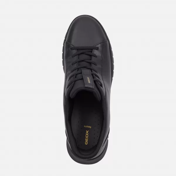  Damen-Sneaker GEOX FLEXTRIDE PLUS FAST IN G009595 SCHWARZ 