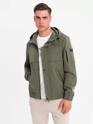 Jacke OMBRE OM-JANP-0225 OLIVE