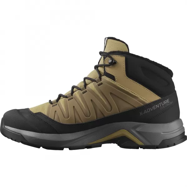  Herrenschuhe SALOMON X-ADVENTURE COLDRUSH WATERPROOF SEETANG/SCHWARZ/ZINN 