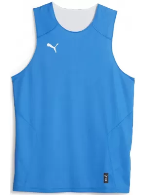 Herren-Tanktop PUMA REVERSIBLE PRACTICE JERSEY 67664005 ELEKTRISCHE BLAUE LIMONADE