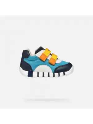 Schuhe für die ersten Schritte für Jungen GEOX IUPIDOO B3555C01454C4088 BLAU