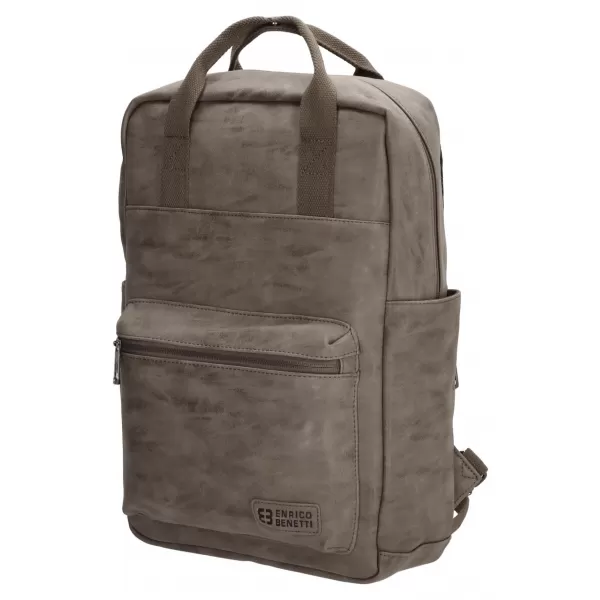  Rucksack ENRICO BENETTI ROTTERDAM 13 NOTEBOOK BACKPACK MITTLERES TAUPE 