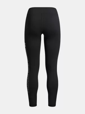 Leggings für Mädchen UNDER ARMOUR UA MOTION BRANDED LEGGING 6006028-003 SCHWARZ