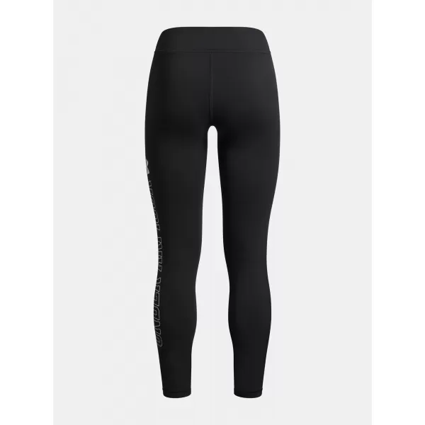  Leggings für Mädchen UNDER ARMOUR UA MOTION BRANDED LEGGING 6006028-003 SCHWARZ 