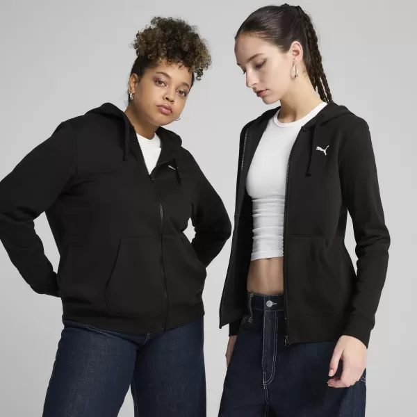  Damenjacke PUMA ESS FULL-ZIP HOODIE FL 68240401 PUMA SCHWARZ 