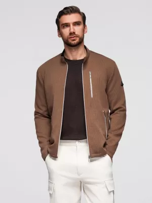 Jacke OMBRE OM-JANP-0229 BRAUN