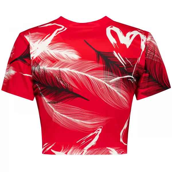  Premium-Crop-Top für Damen ALTISPORT VOJ/ALW001TR07 ROT 