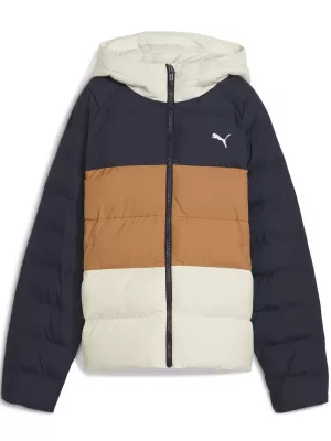 Kinderjacke PUMA SYNTHETIC HOODED PUFFER JACKET 68840416 NEUE MARINE