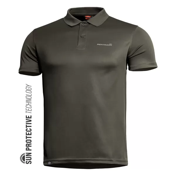  T-Shirt PENTAGON ANASSA POLO K09017 RANGER GRÜN 