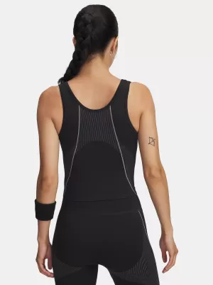Damen-Tanktop UNDER ARMOUR UA VANISH SEAMLESS TANK 6000640-004 SCHWARZ