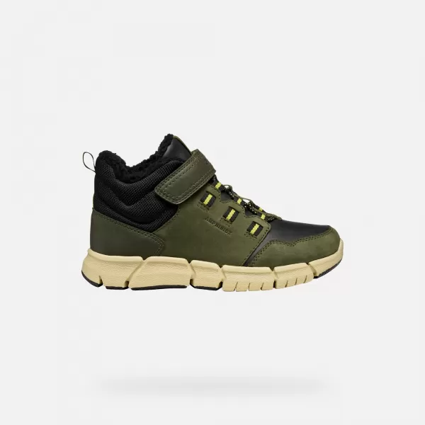  Stiefeletten für Jungen GEOX FLEXYPER B ABX J949XA032MEC0498 KHAKI 