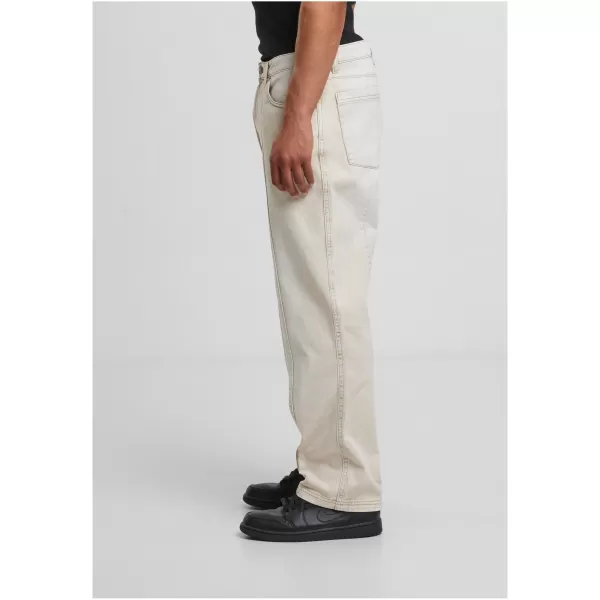  Jeans URBAN CLASSICS TB7605 WEIß SCHMUTZIG GEWASCHEN 