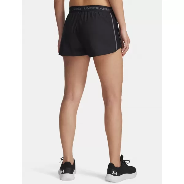  Damen-Shorts UNDER ARMOUR TECH PLAY UP SHORTS 1389882-001 SCHWARZ 