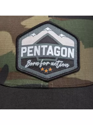 Kappe PENTAGON ERA CAP BORN FOR ACTION K13048 WOLF/GRAU
