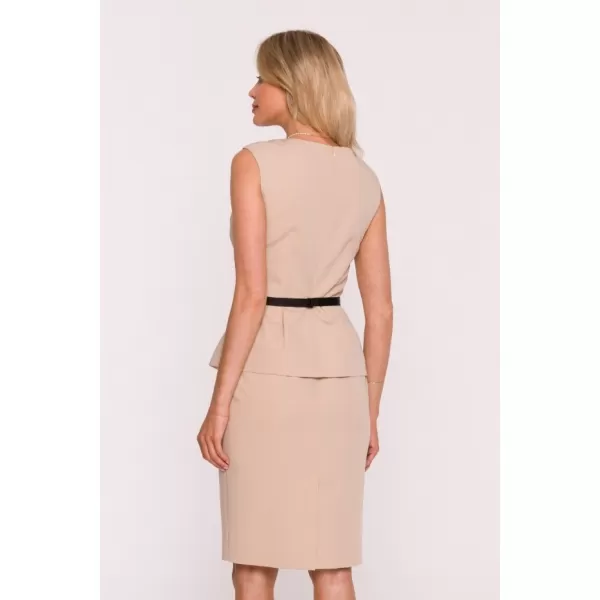  Kleid STYLOVE S427 BEIGE 
