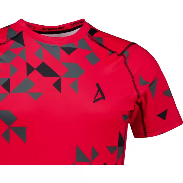  Funktionelle Kompression von Männern t -Shirt Premium ALTISPORT VOJ/ALM108TR04 ROT 