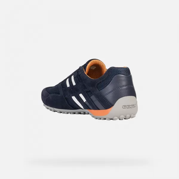 Herren-Sneaker GEOX SNAKE G002632 DUNKELBLAU 