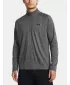Herren-T-Shirt UNDER ARMOUR UA TECH TEXTURED 1/2 ZIP 1382797-025 GRAU