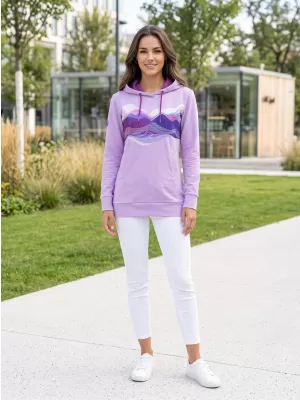 Damen-Sweatshirt ALTISPORT GAE HELLVIOLETT