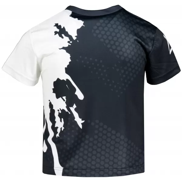 Funktionaler t -Shirt -Prämie von Kindern ALTISPORT VOJ/ALM112TR01 SCHWARZ-WEIß 