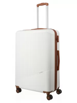 Koffer TRAVELITE BALI L WEIß/COGNAC