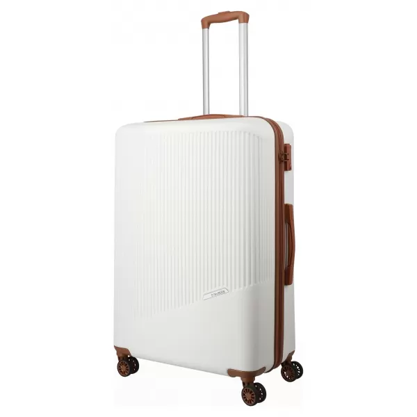  Koffer TRAVELITE BALI L WEIß/COGNAC 