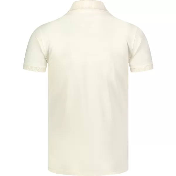  Herren t -Shirt mit einem Kragen NORDBLANC ETERNITY NBSMT8166 CREMIG 