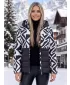 Damenjacke KIXMI VERONICA SCHWARZ/WEIß