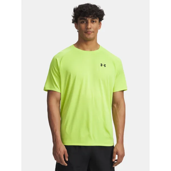  Herren-T-Shirt UNDER ARMOUR UA TECH TEXTURED SS GRÜN 