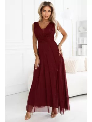 Kleid NUMOCO 637-1 BURGUND