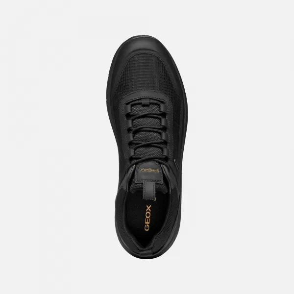  Herren-Sneaker GEOX SPHERICA 4X4 ABX G011289 SCHWARZ 