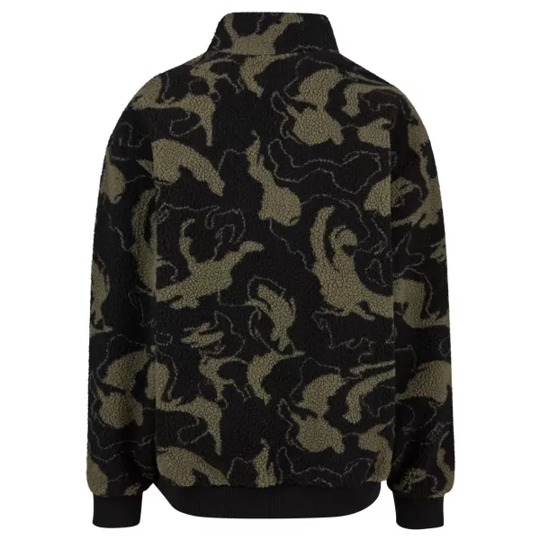  Herren -Sweatshirt URBAN CLASSICS TB8024 OLIVEN -WIRBEL 