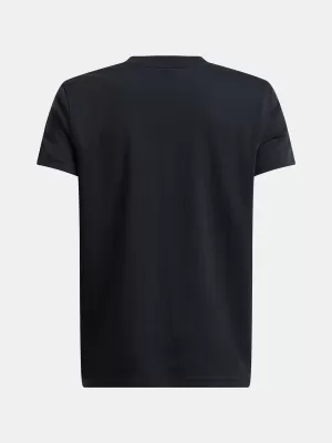 T-Shirt für Jungen UNDER ARMOUR UA B ICON TAPED SS 6001583-001 SCHWARZ